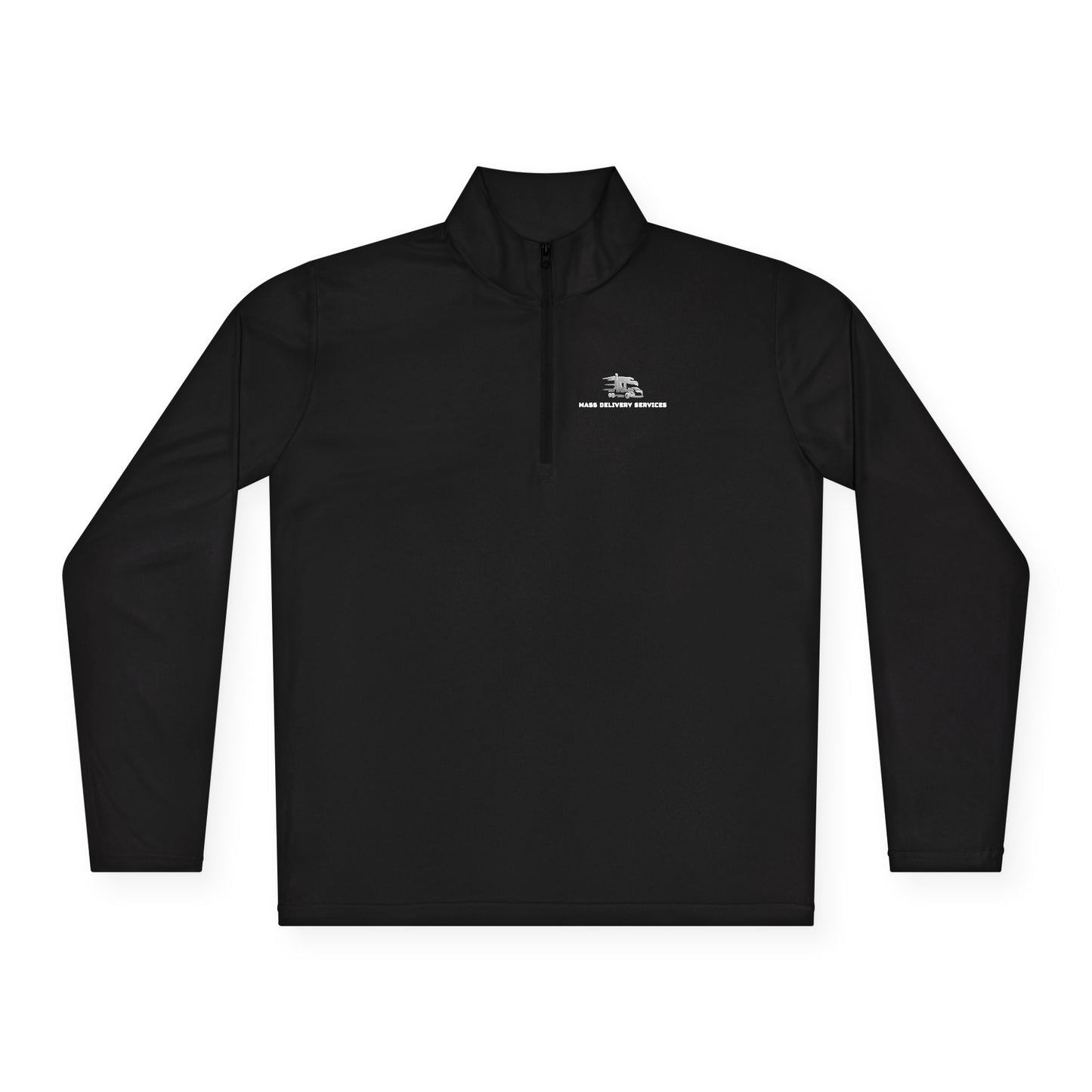 Mass Delivery Zip Quarter Pullover Jackets