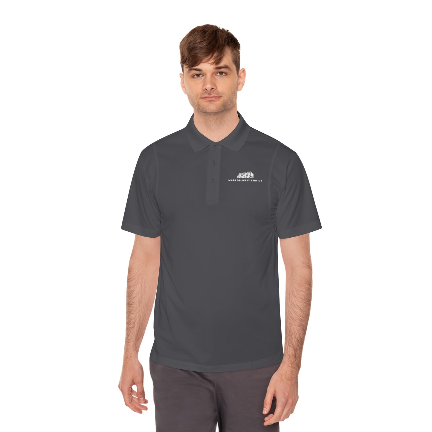 Mass Delivery Men's Sport Polo Shirts