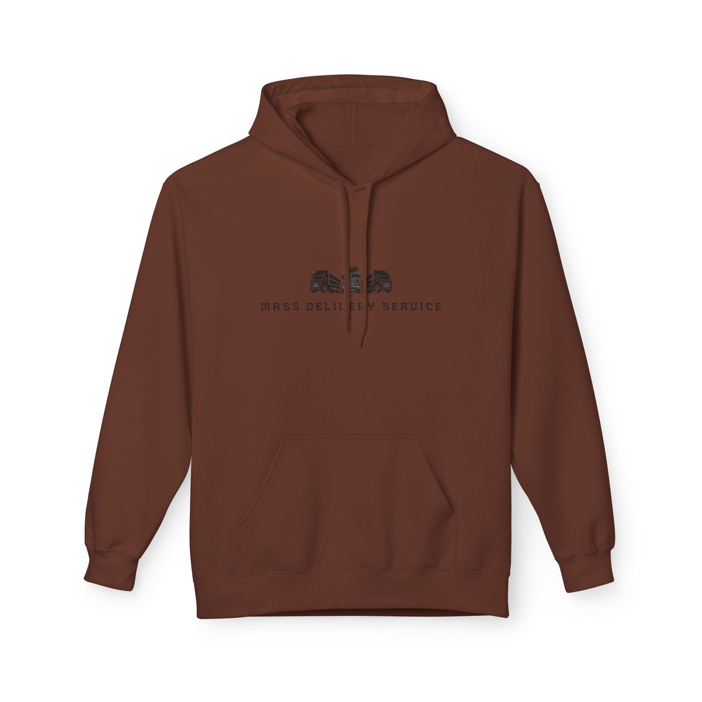 Mass Delivery Service Fleece Hoodie for Cozy Comfort