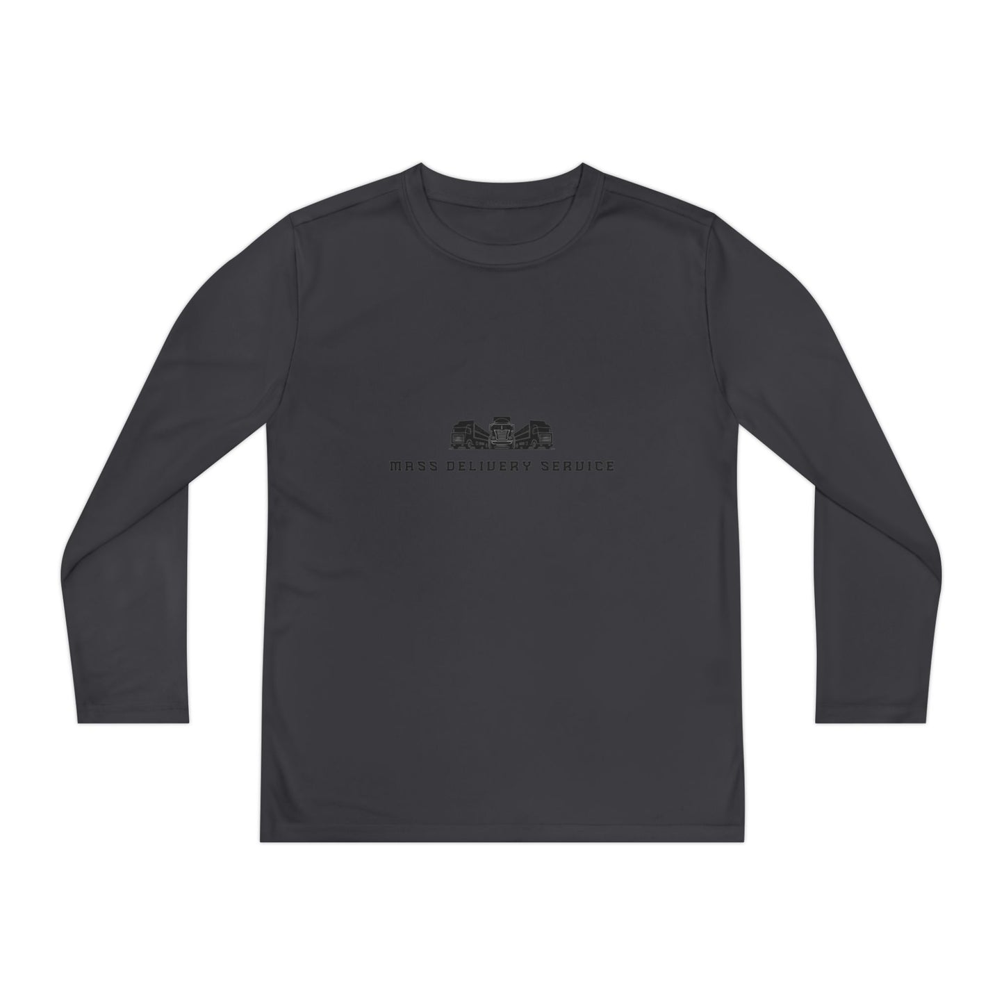 Youth Long Sleeve Tee - Mass Delivery Service Design