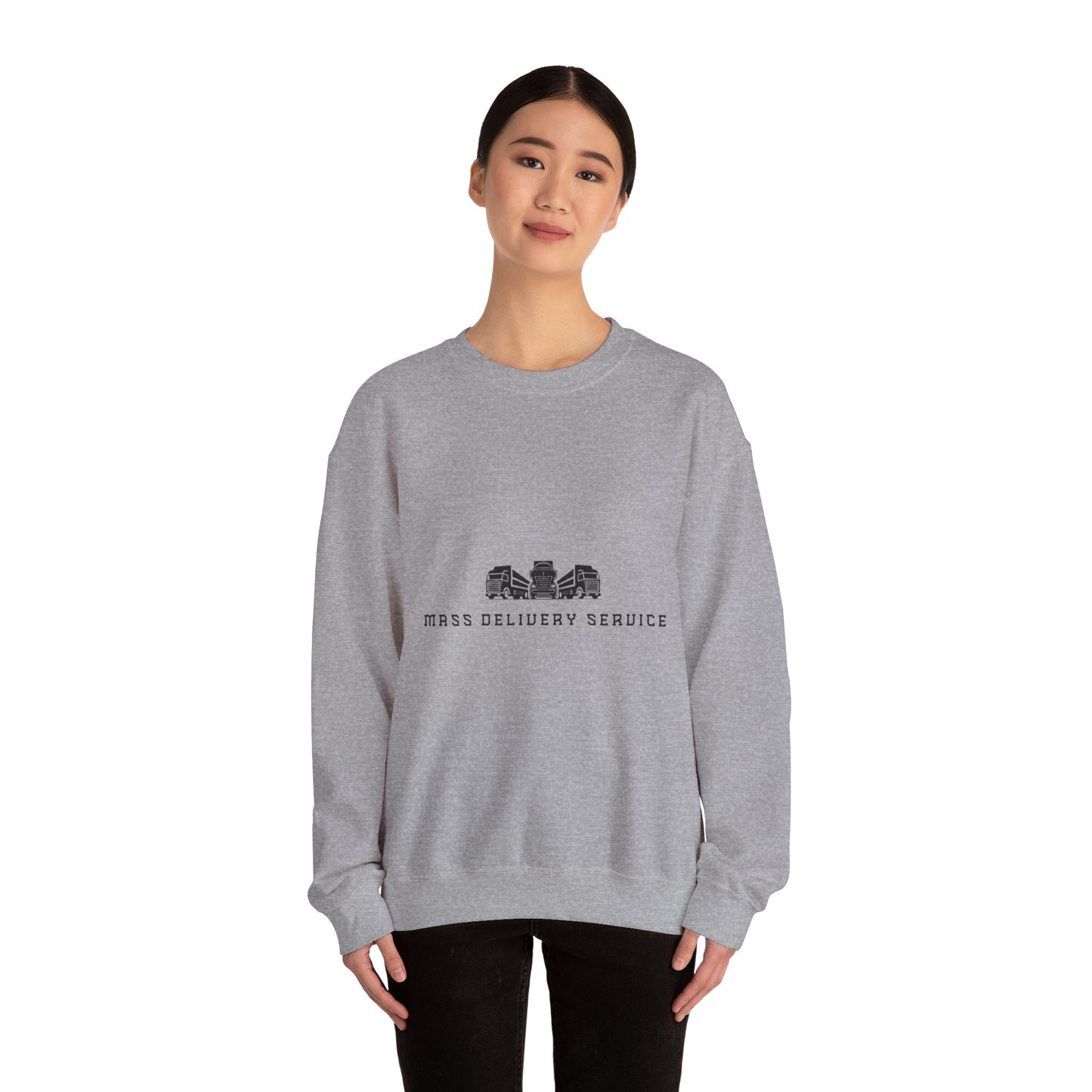 Mass Delivery Service Crewneck Sweatshirts