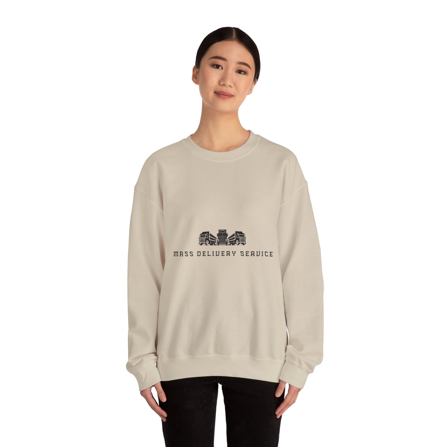 Mass Delivery Service Crewneck Sweatshirts