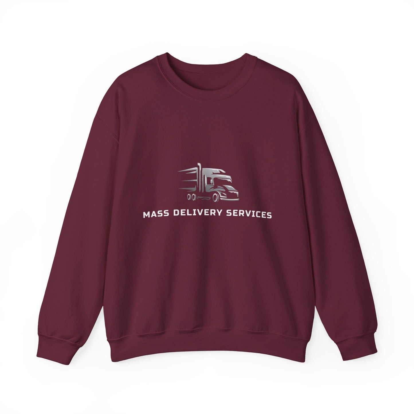 Mass Delivery Services Women Crewneck Sweaters