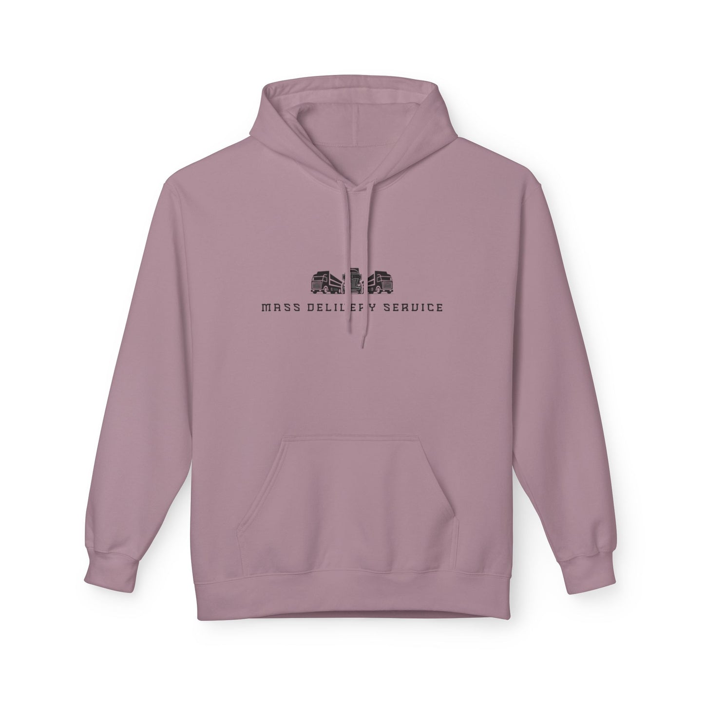 Mass Delivery Service Fleece Hoodie for Cozy Comfort