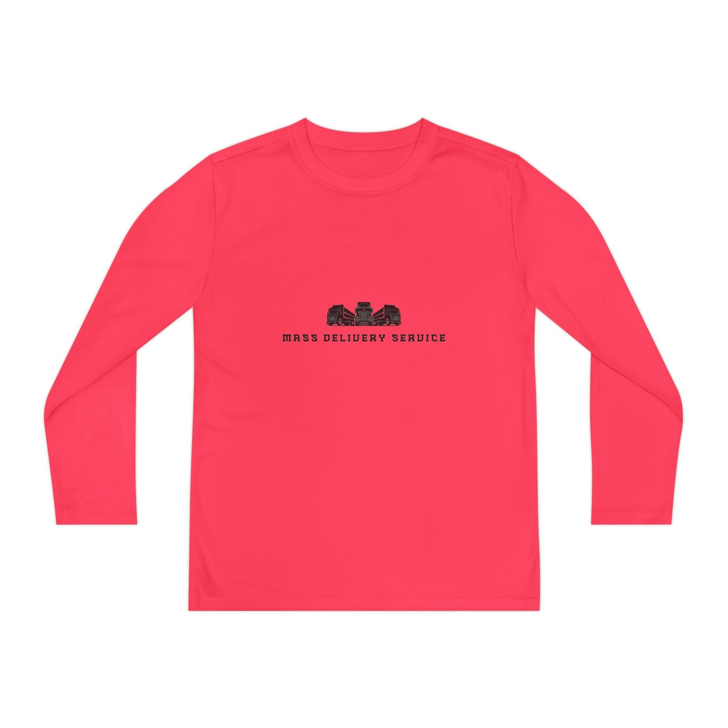 Youth Long Sleeve Tee - Mass Delivery Service Design