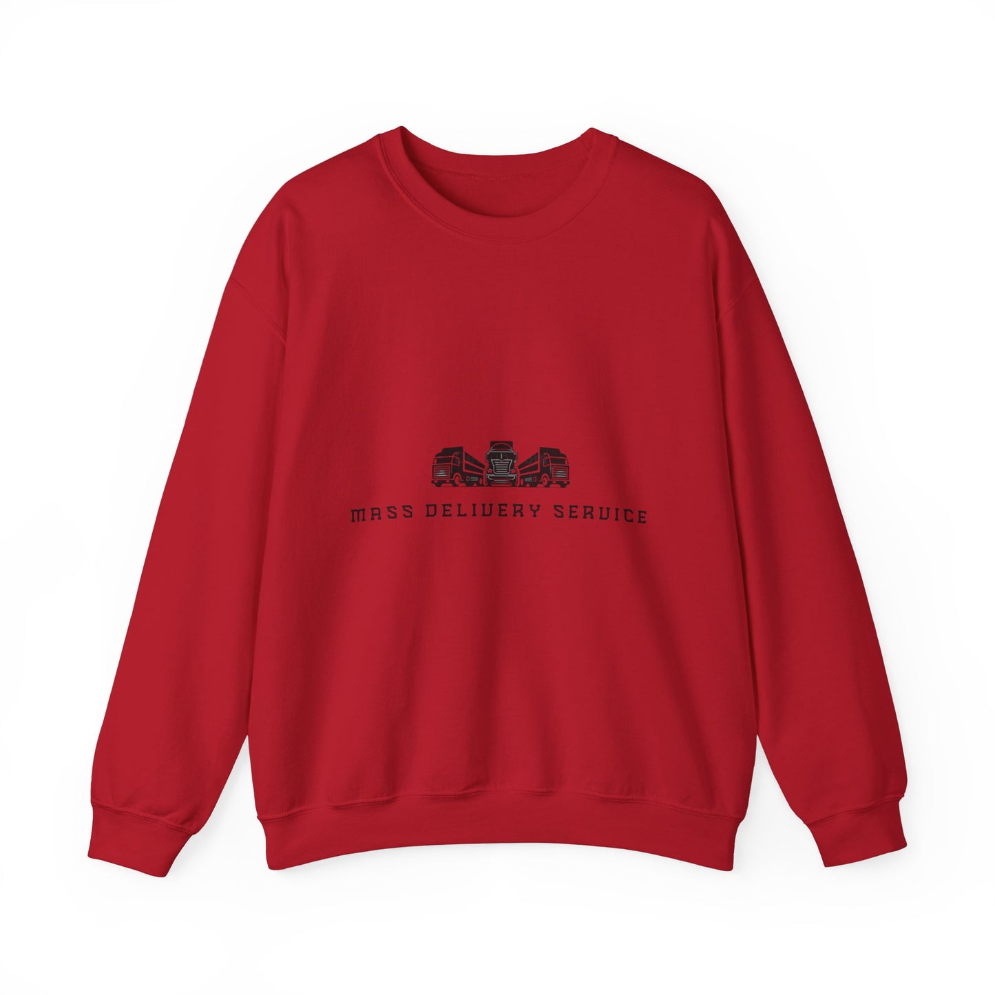 Mass Delivery Service Crewneck Sweatshirts