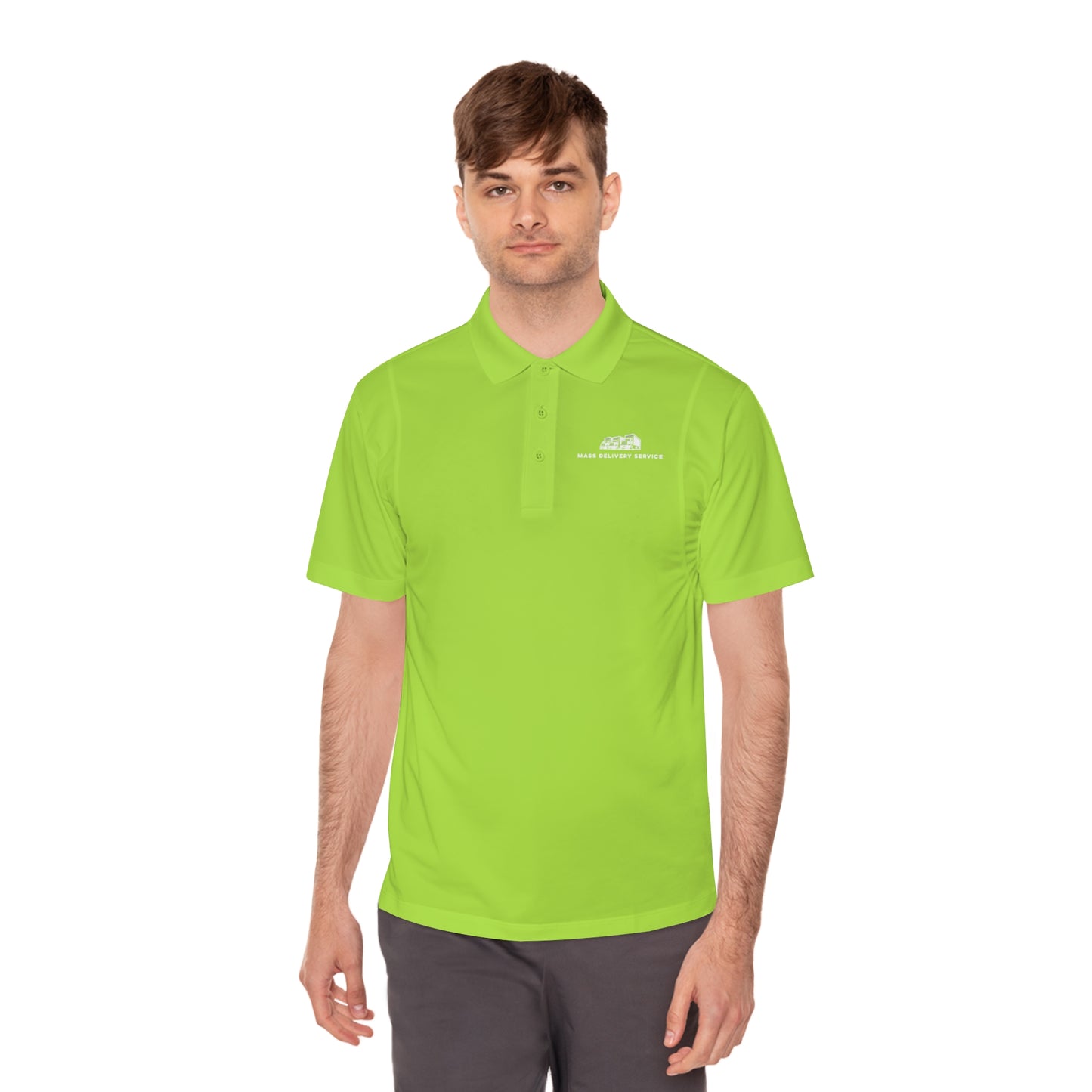 Mass Delivery Men's Sport Polo Shirts