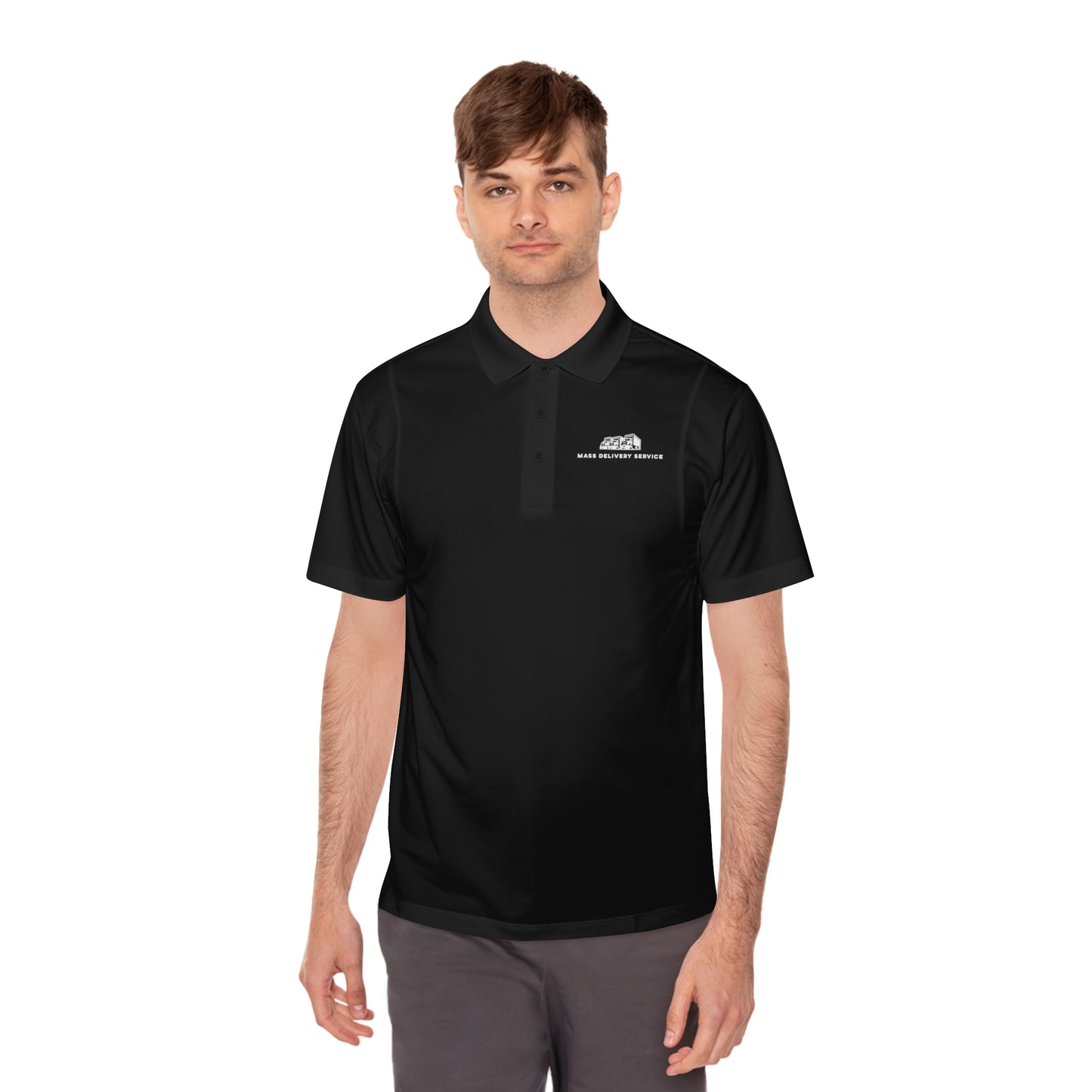 Mass Delivery Men's Sport Polo Shirts