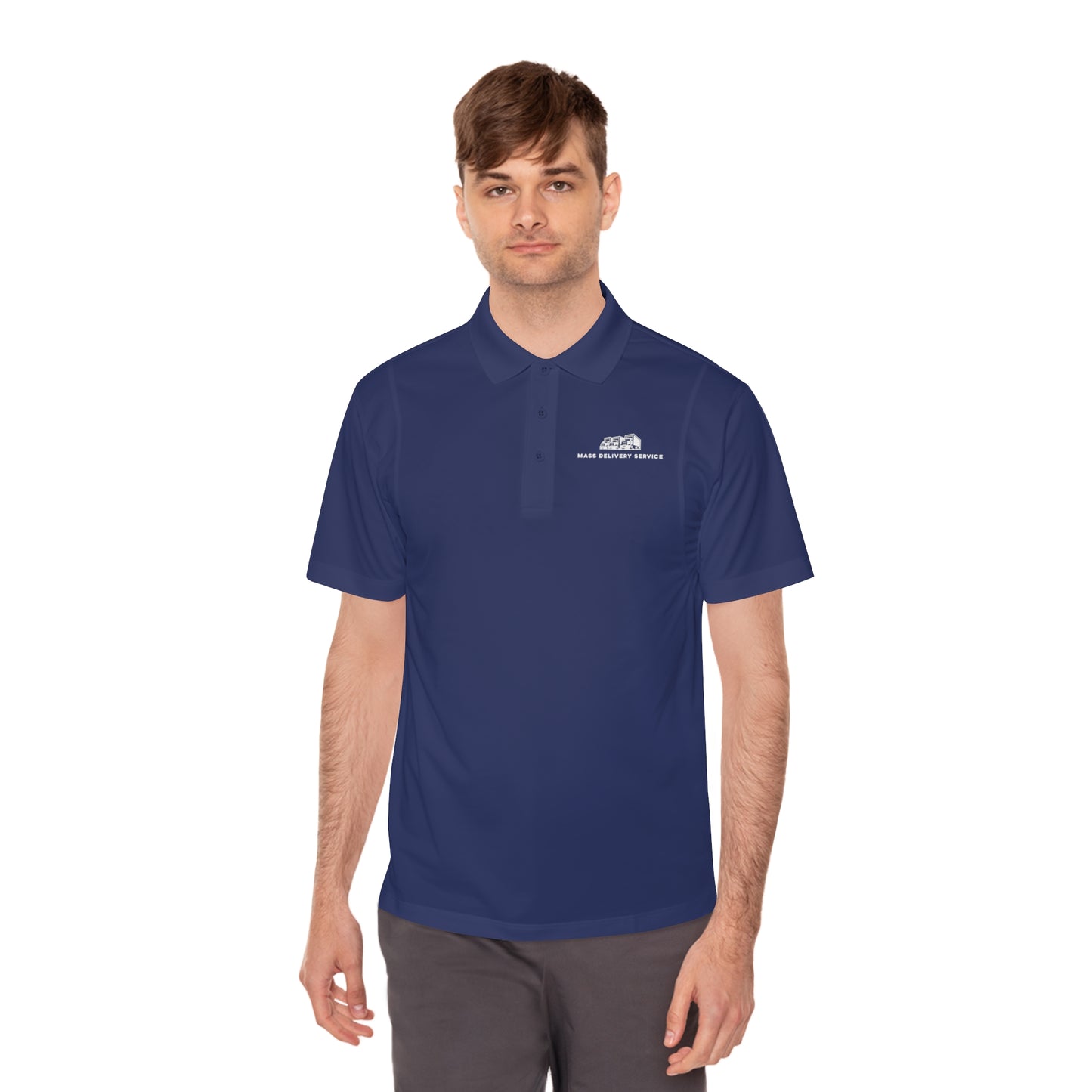 Mass Delivery Men's Sport Polo Shirts