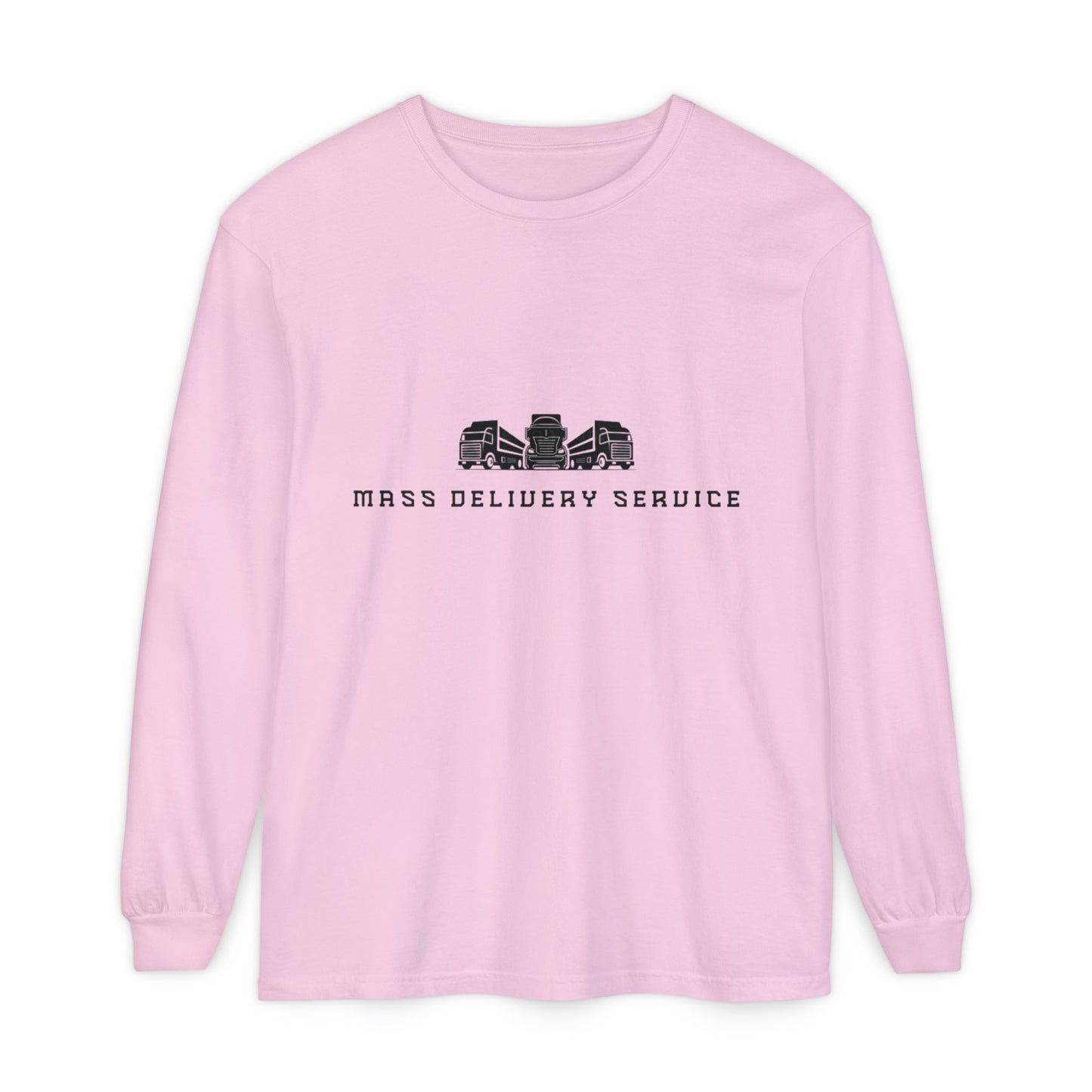 Mass Delivery Service Long Sleeve T-Shirt | Unisex Casual Wear