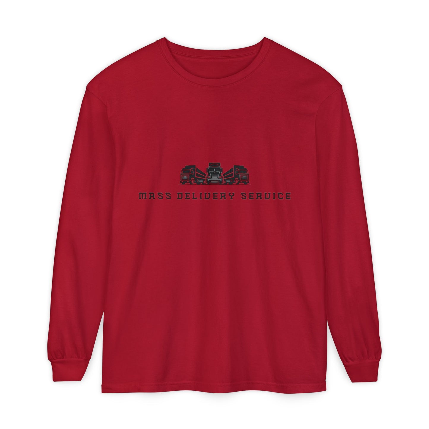 Mass Delivery Service Long Sleeve T-Shirt | Unisex Casual Wear