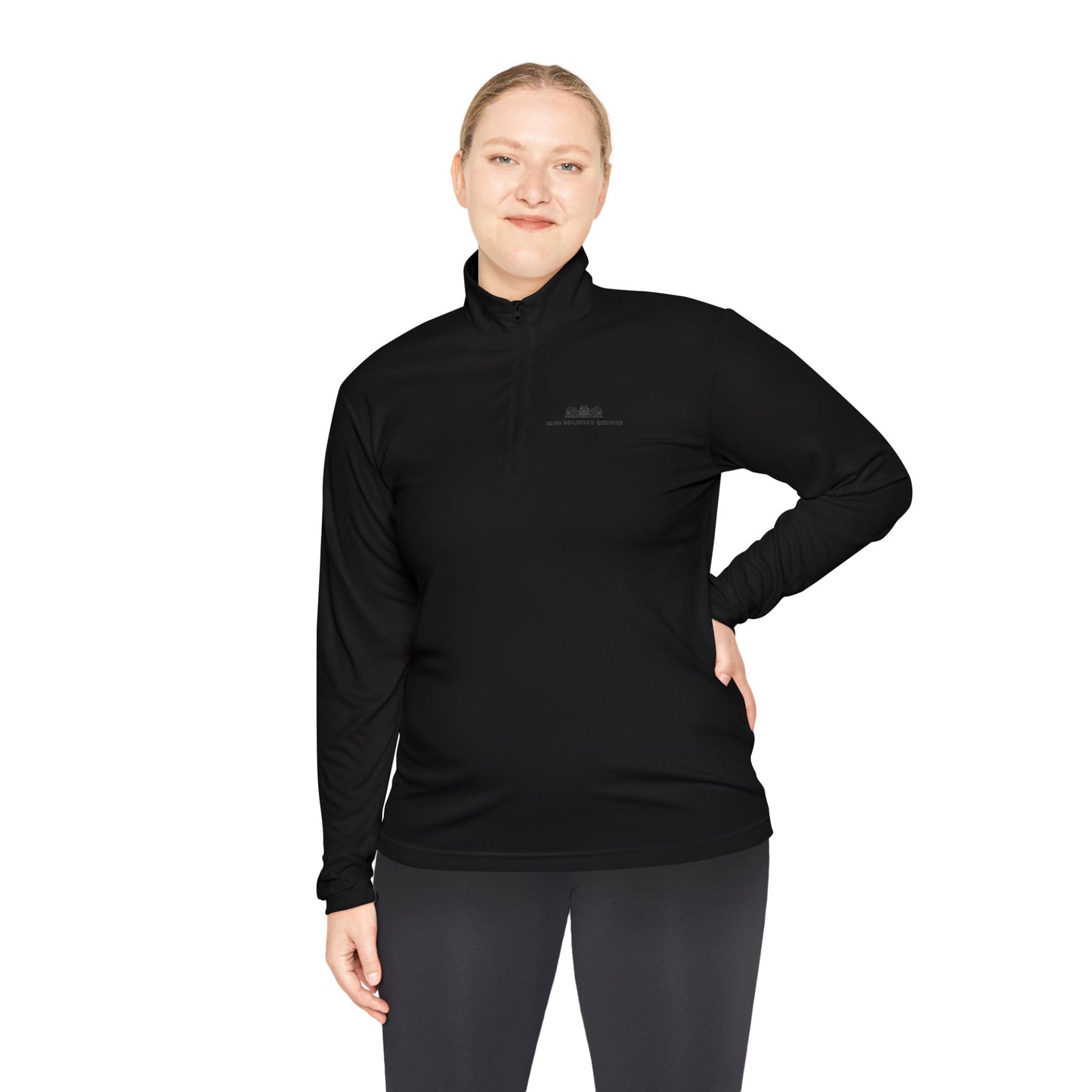 Women Mass Delivery Service Quarter-Zip Pullover