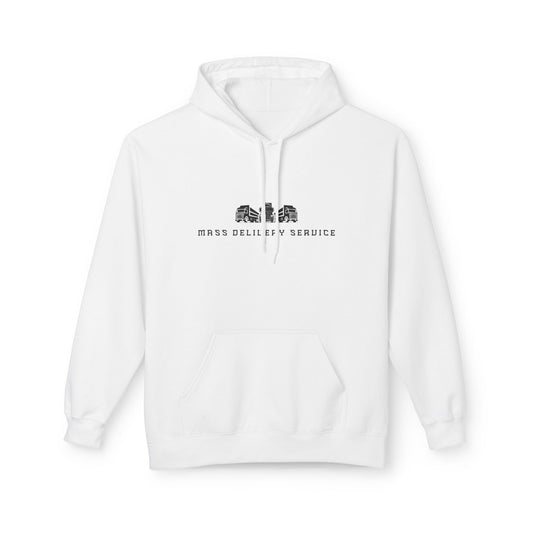 Mass Delivery Service Fleece Hoodie for Cozy Comfort