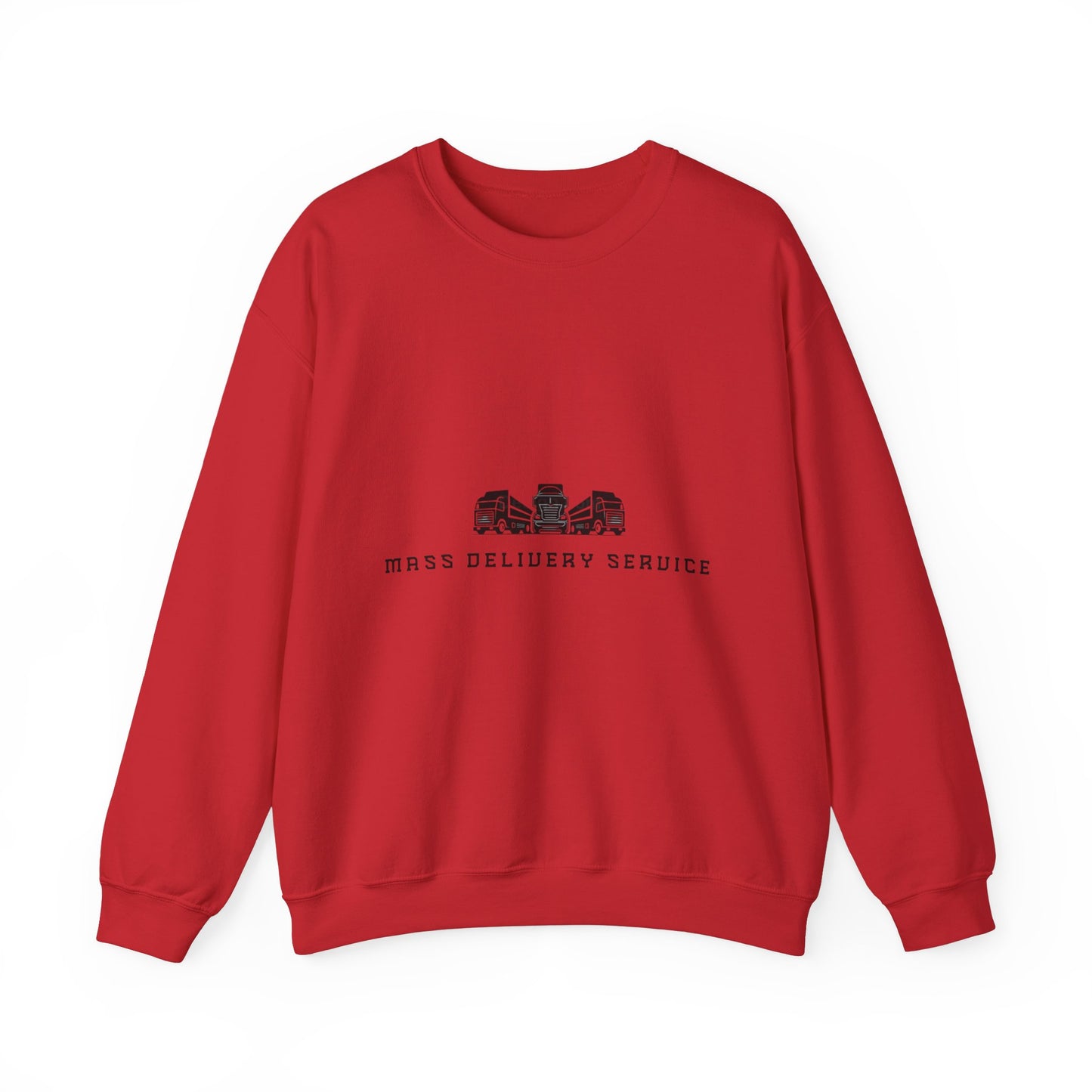 Mass Delivery Service Crewneck Sweatshirts