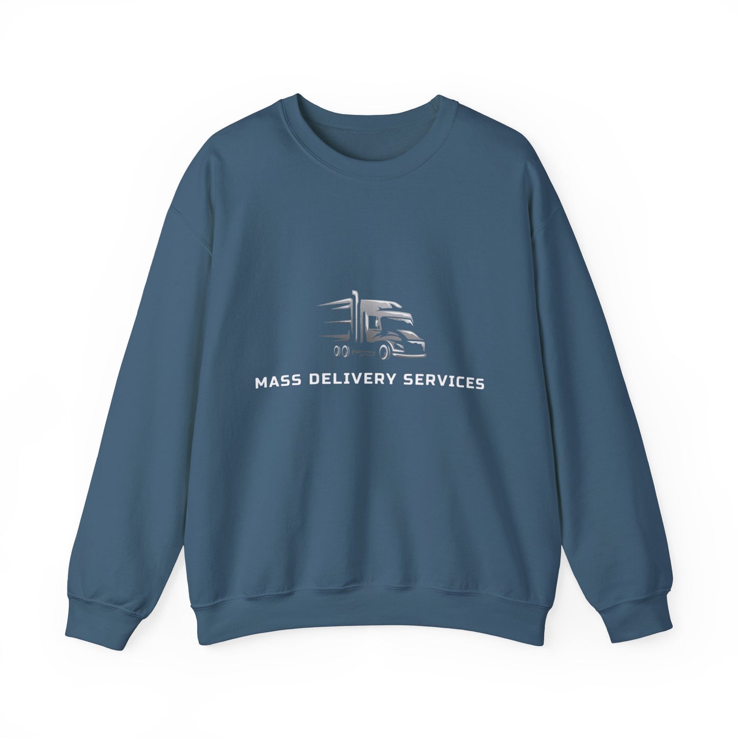 Mass Delivery Services Women Crewneck Sweaters