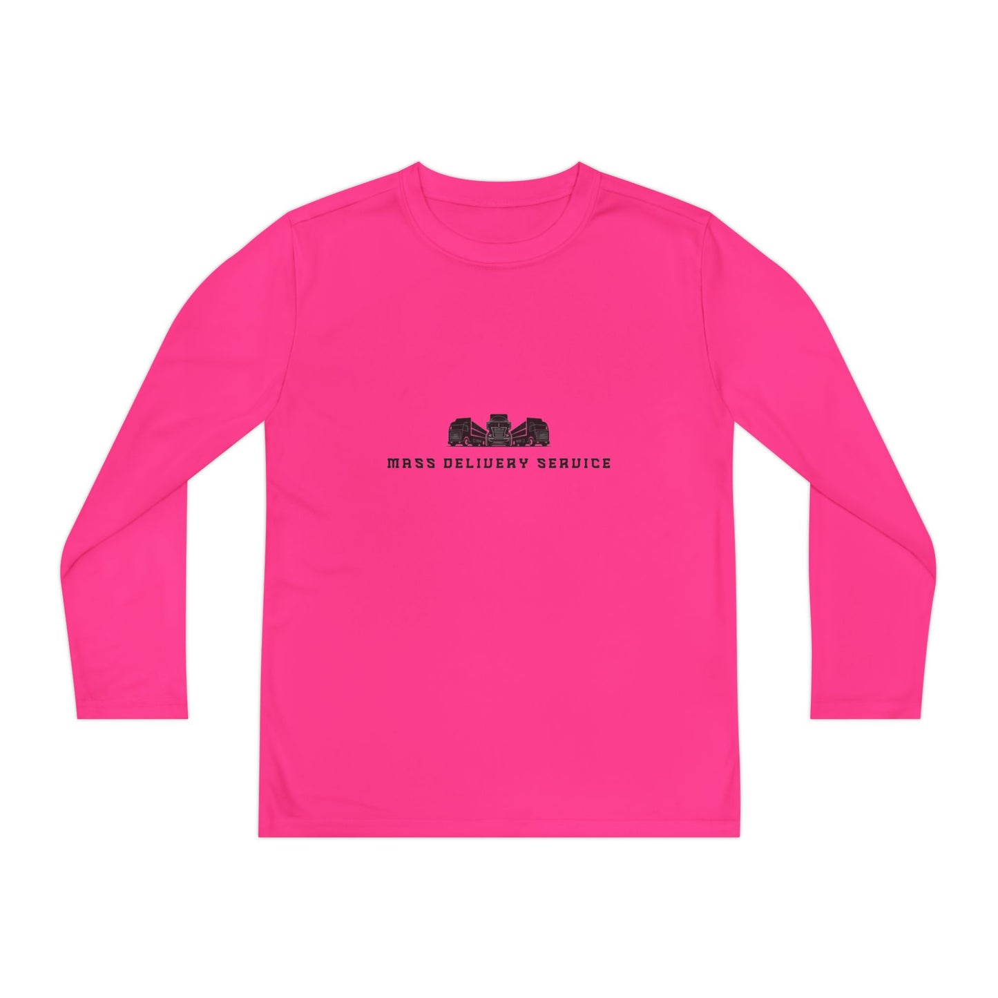 Youth Long Sleeve Tee - Mass Delivery Service Design