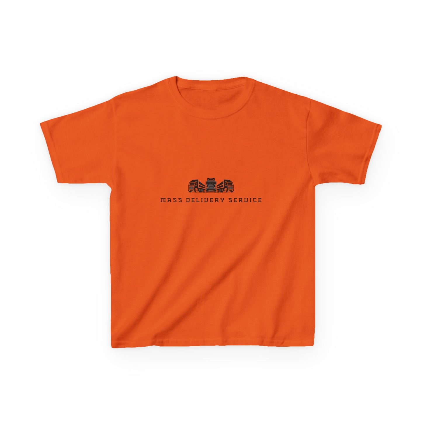 Fun Kids Cotton Tee - 'Mass Delivery Service' Design