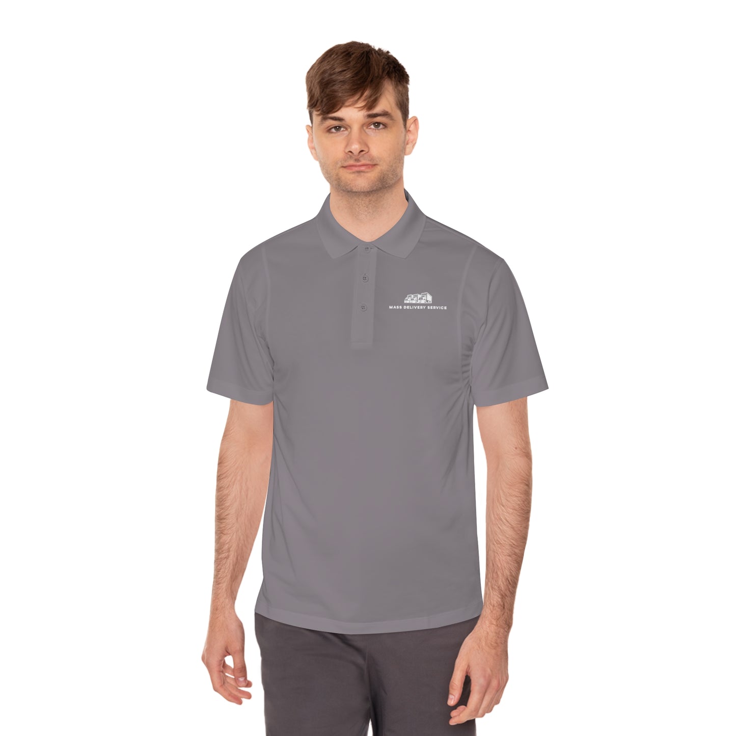 Mass Delivery Men's Sport Polo Shirts