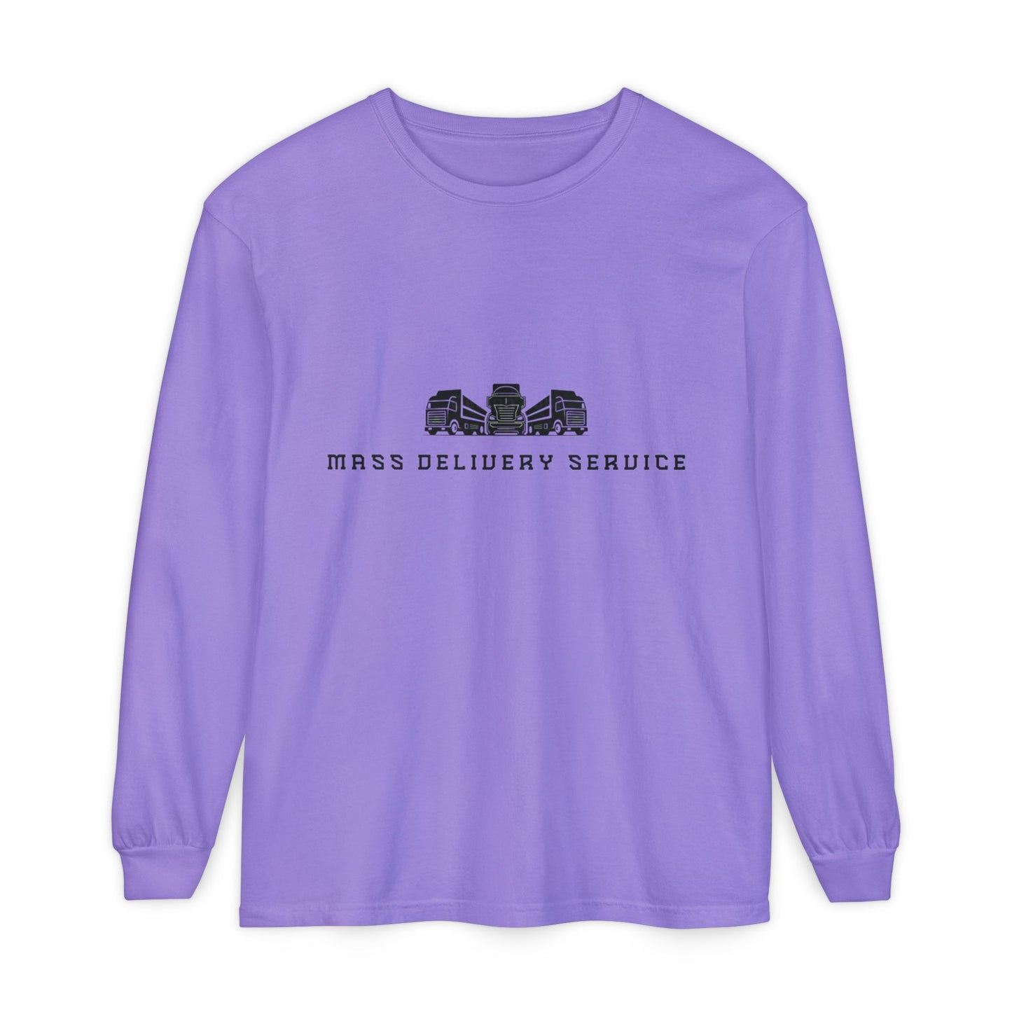 Mass Delivery Service Long Sleeve T-Shirt | Unisex Casual Wear