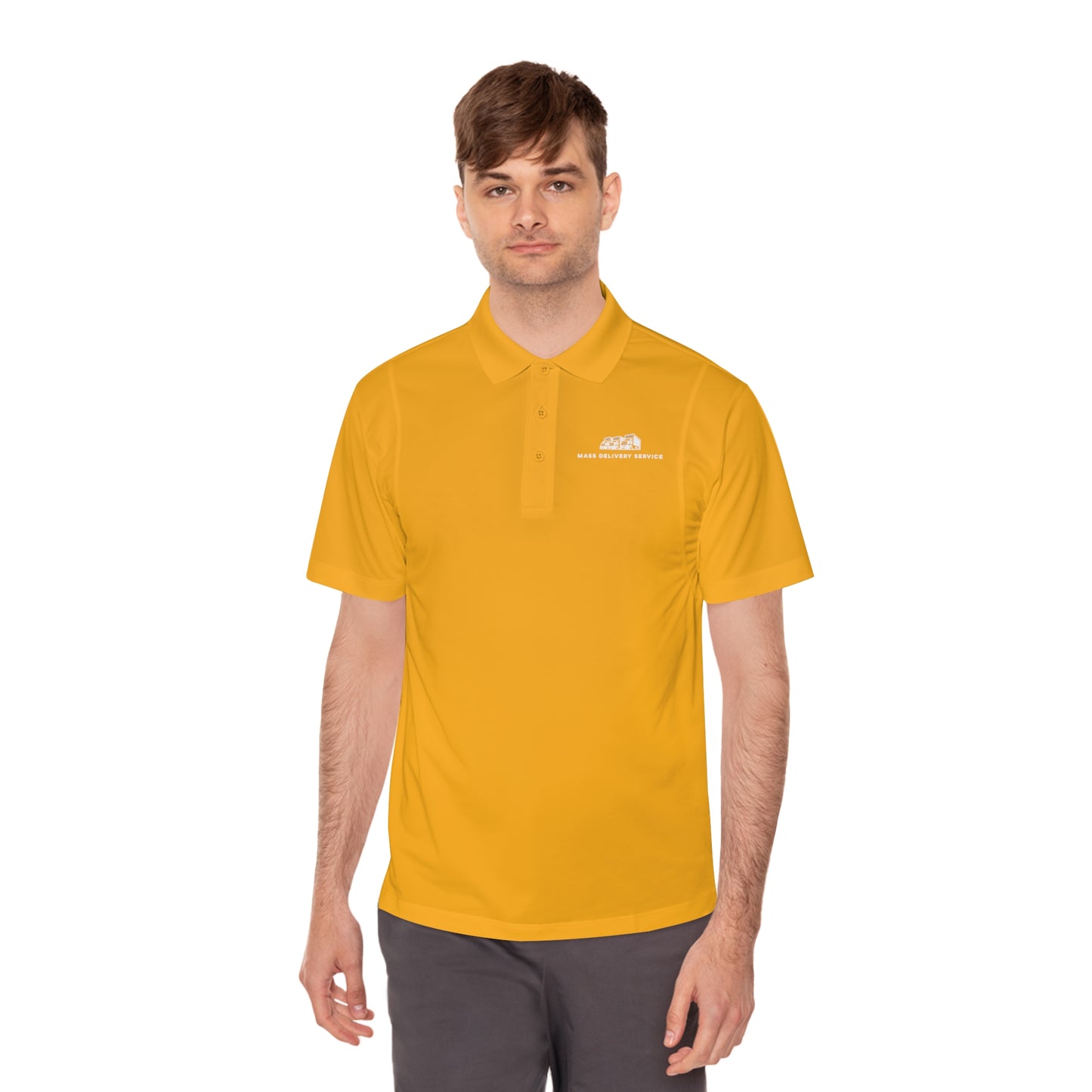 Mass Delivery Men's Sport Polo Shirts