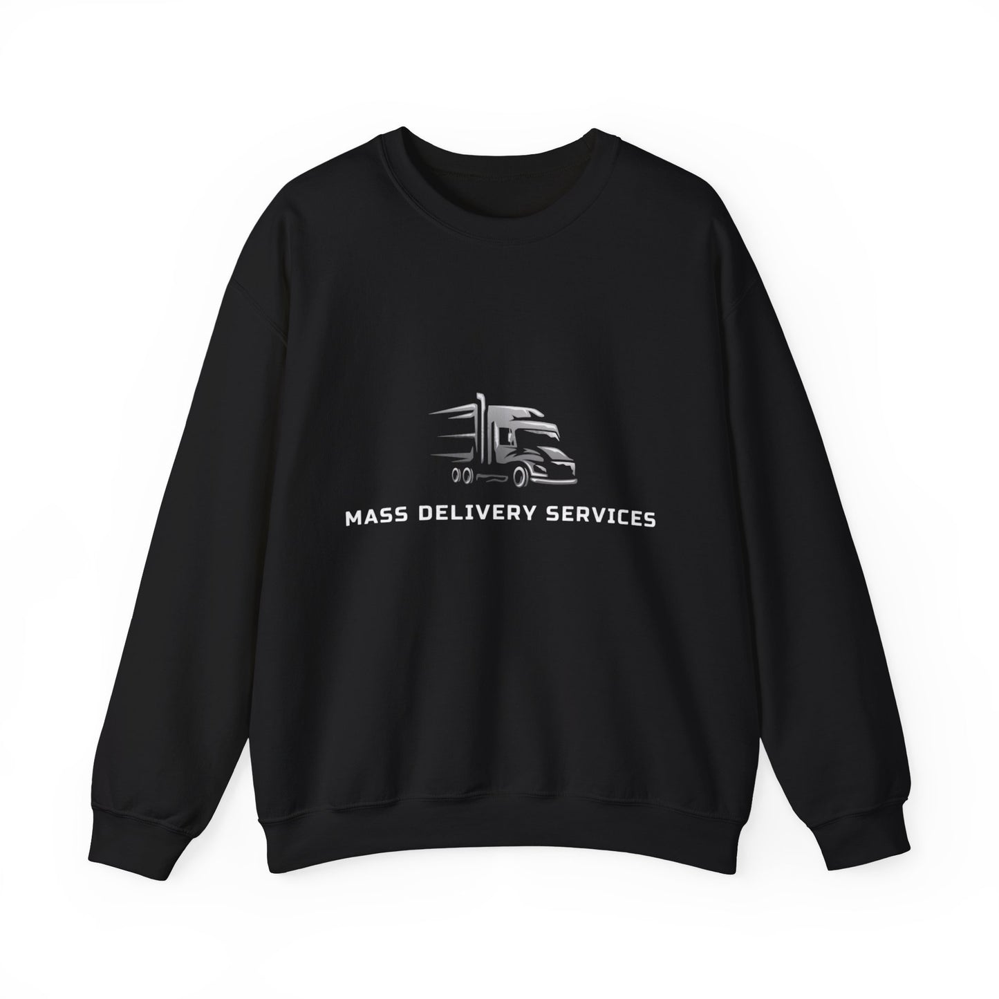 Mass Delivery Services Women Crewneck Sweaters