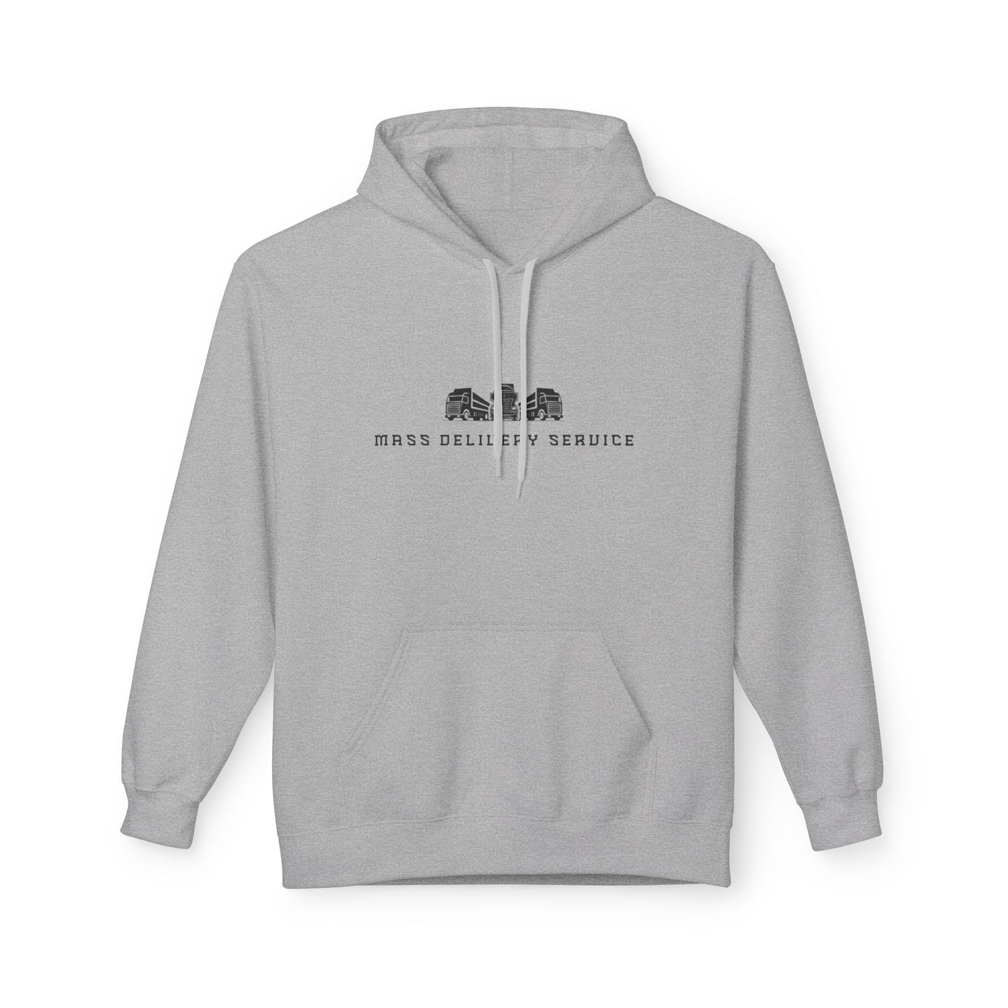 Mass Delivery Service Fleece Hoodie for Cozy Comfort