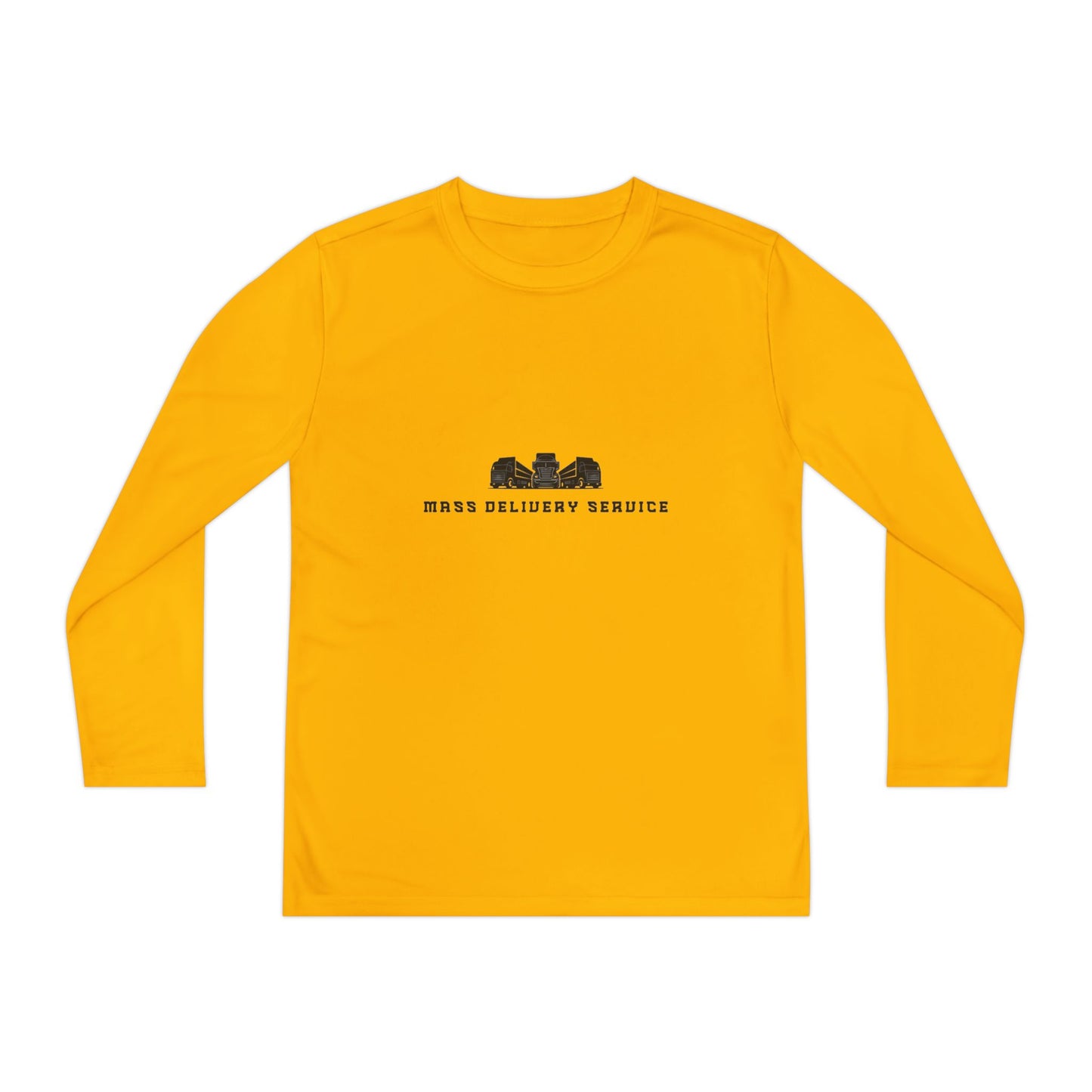 Youth Long Sleeve Tee - Mass Delivery Service Design