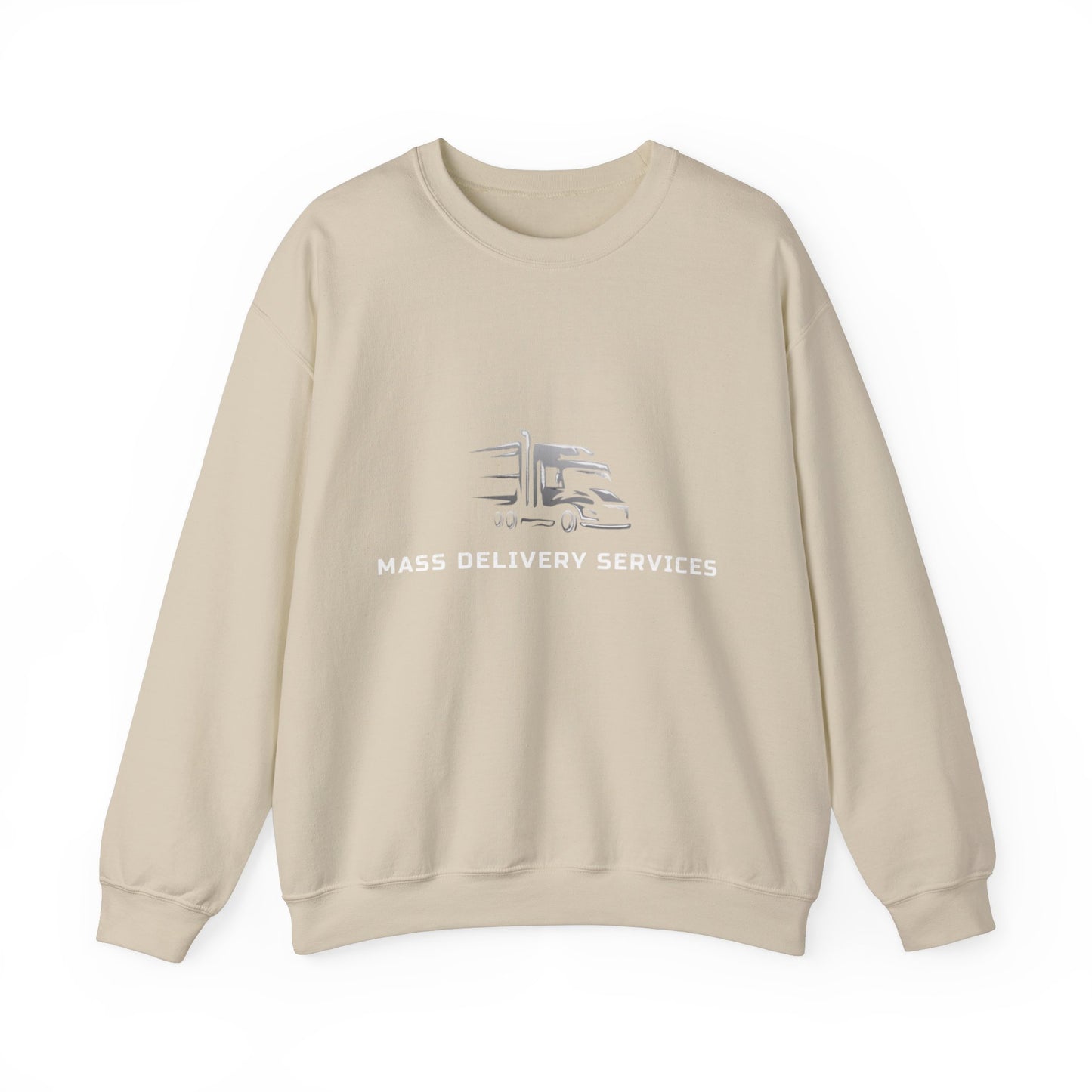 Mass Delivery Services Women Crewneck Sweaters