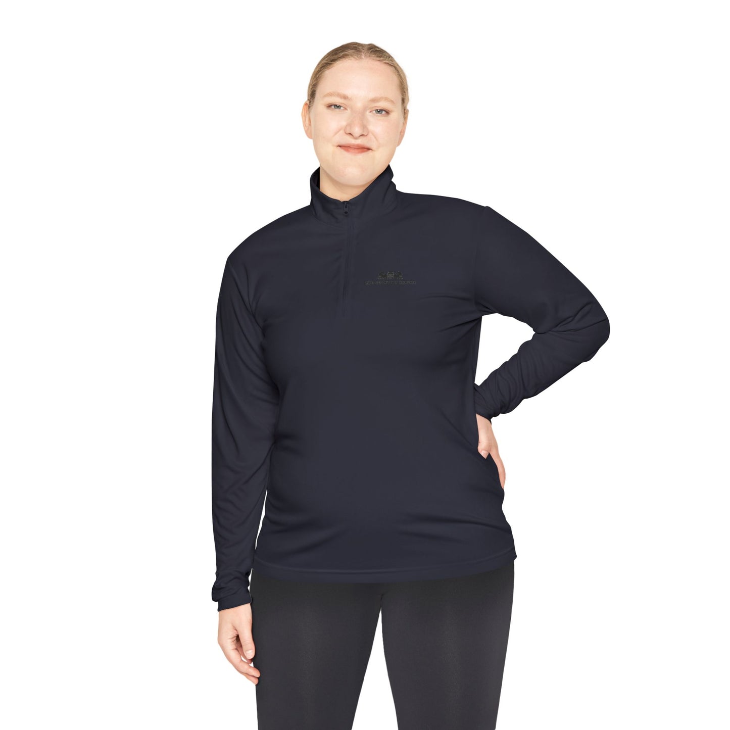 Women Mass Delivery Service Quarter-Zip Pullover