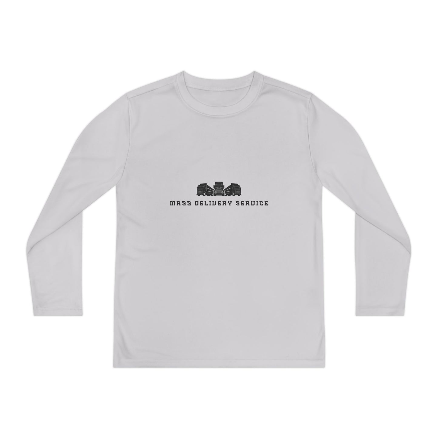 Youth Long Sleeve Tee - Mass Delivery Service Design