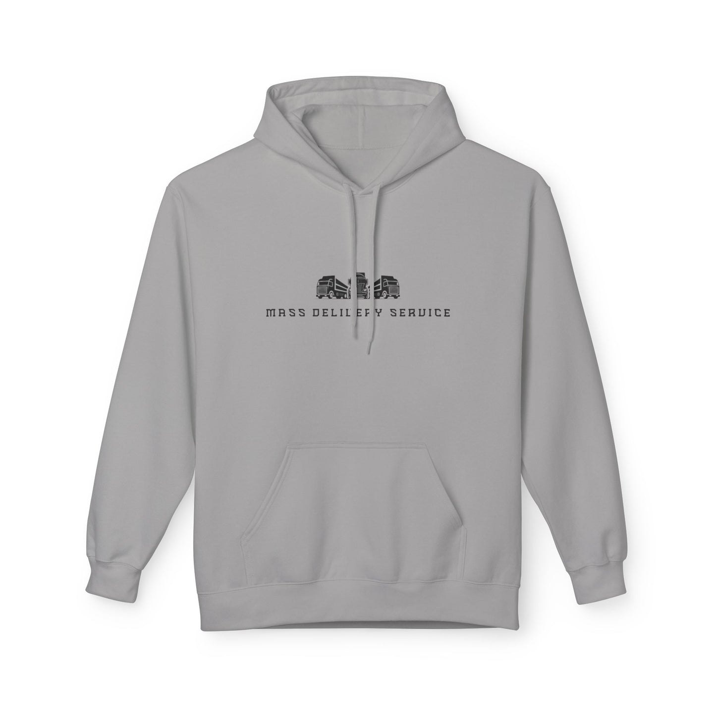 Mass Delivery Service Fleece Hoodie for Cozy Comfort