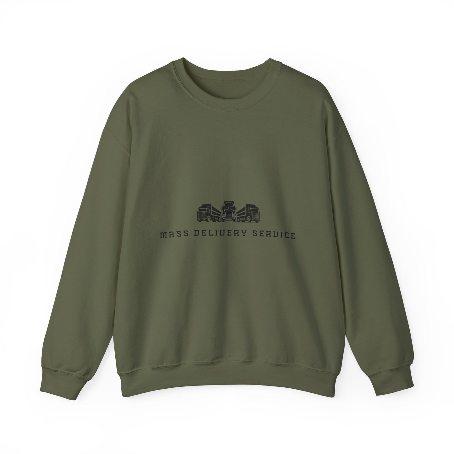 Mass Delivery Service Crewneck Sweatshirts