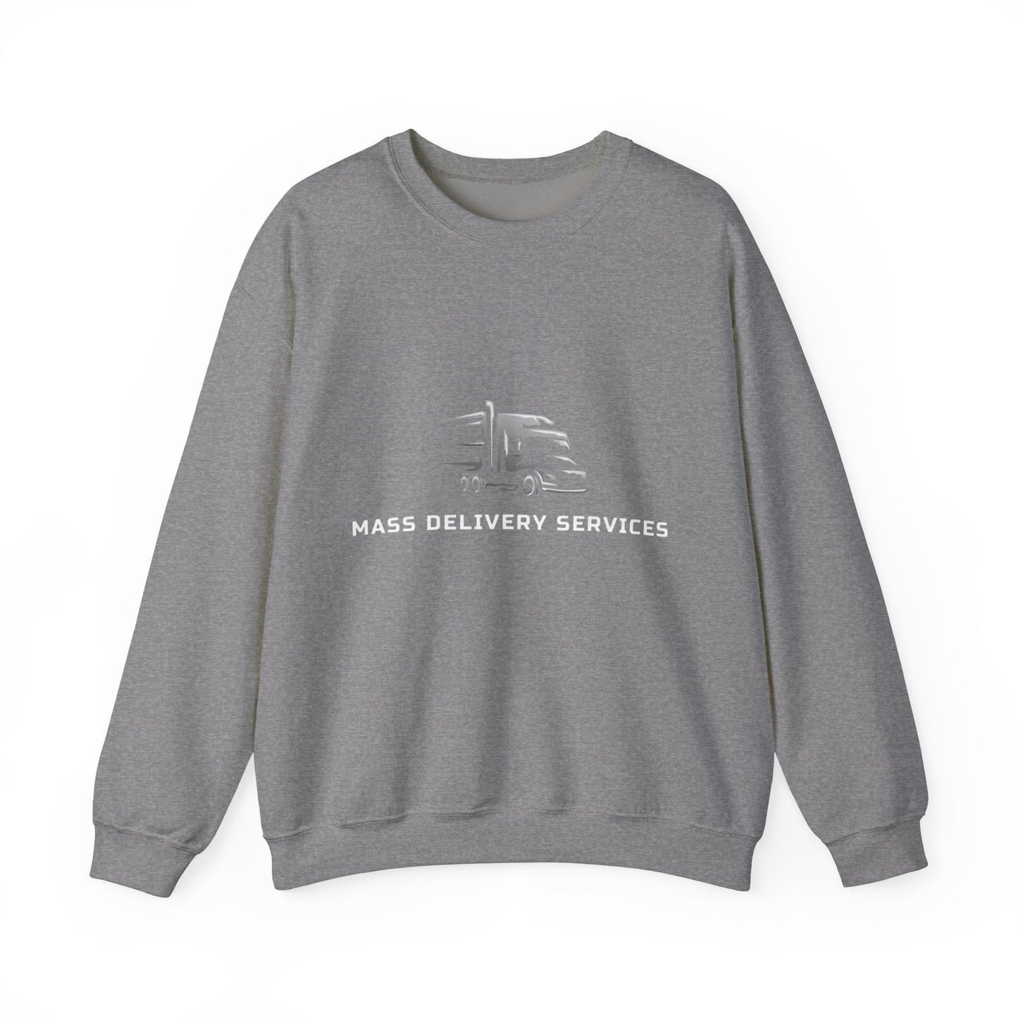 Mass Delivery Services Women Crewneck Sweaters